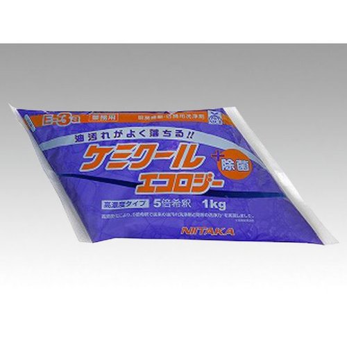設備・機械用洗剤 新ケミクール エコロジー 1kg 個包装 ニイタカ [バラ販売]画像