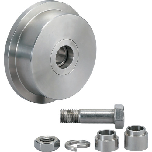 SUS製重量用戸車枠無L型 200024781 1個画像