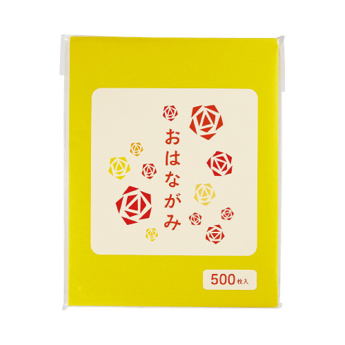 お花紙　黄　５００枚×４画像