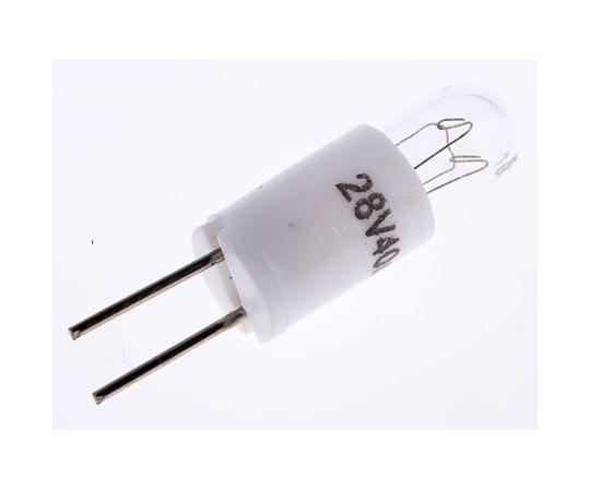 インジケータライト　RS　Pro　定格電圧　28V　定格電流　40mA　直径　4.14mm画像