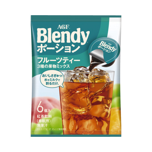 ブレンディポーション３種の果物ミックス６個