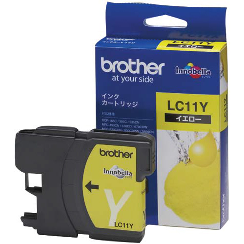 純正インク　ＬＣ１１Ｙ　イエロー画像