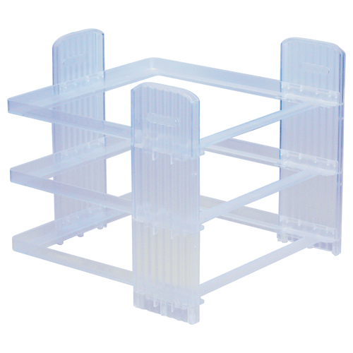 ﾚﾀｰﾄﾚｰﾗｯｸ A4ﾀﾃ型用 3段 ｸﾘｱ 1個画像