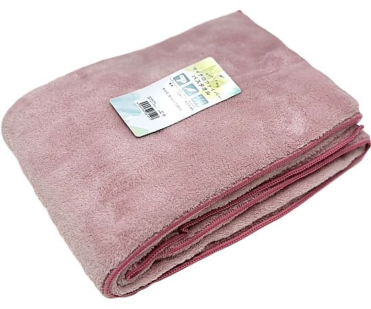マイクロファイバーバスタオル MF シェリーカラー 60×120cm PINK 1セット（10枚入）画像