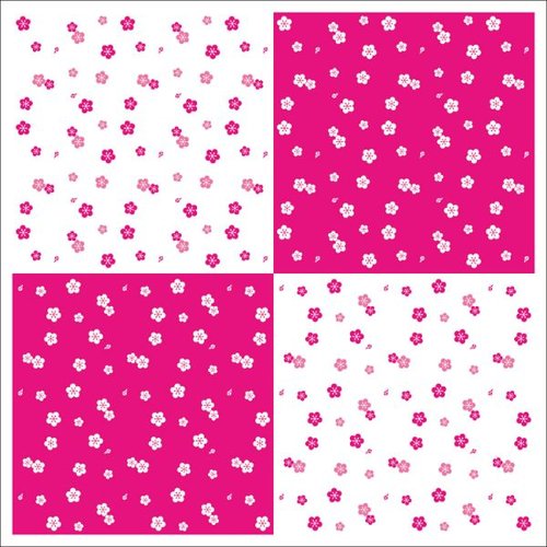 不織布 風呂敷 美装 紅白梅 90×90cm 東京メディカル画像