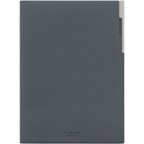 ﾊｰﾄﾞﾒﾓﾎﾙﾀﾞｰ TERENE(ﾃﾚﾈ) A4 ﾁｬｺｰﾙ 1冊画像