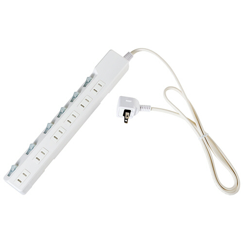 耐雷ｽｲｯﾁ付ﾀｯﾌﾟ 6個口 1m 1個画像