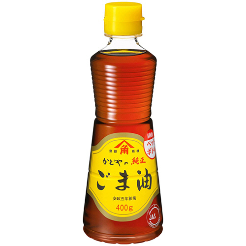 金印純正ごま油 400g ﾍﾟｯﾄﾎﾞﾄﾙ 1本画像
