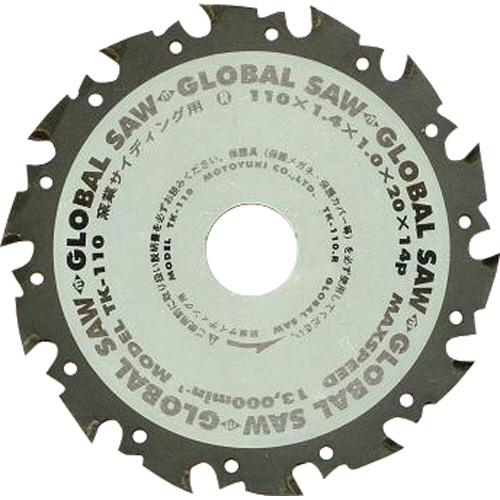 窯業ｻｲﾃﾞｨﾝｸﾞﾎﾞｰﾄﾞ用 超硬ﾁｯﾌﾟｿｰ 1枚画像