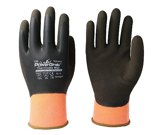 防寒天然ゴムコート手袋 PowerGrab ThermodexMax L画像