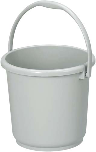 ニューセレクトバケツ　１０Ｌグレー画像