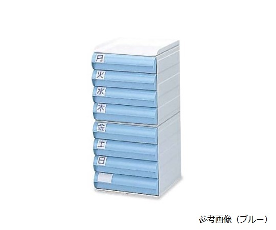 自主管理薬箱（据置型）　ブルー画像