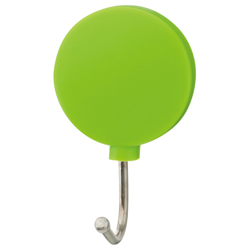 ｶﾗｰﾏｸﾞﾈｯﾄﾌｯｸ ｽｲﾝｸﾞ 耐荷重約1kg 緑 1個画像