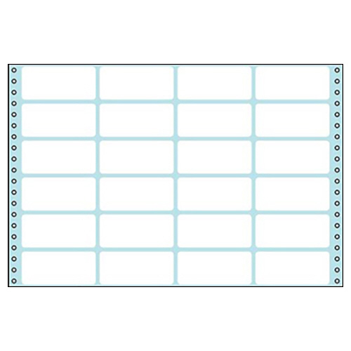 連続伝票用紙(ﾀｯｸﾌｫｰﾑ) 横15×縦10ｲﾝﾁ(381.0×254.0mm) 24片 1箱(500ｼｰﾄ)画像
