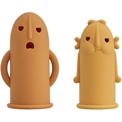 はにわ型指ｻｯｸ はにさっく 大･小 1ﾊﾟｯｸ(2個)画像