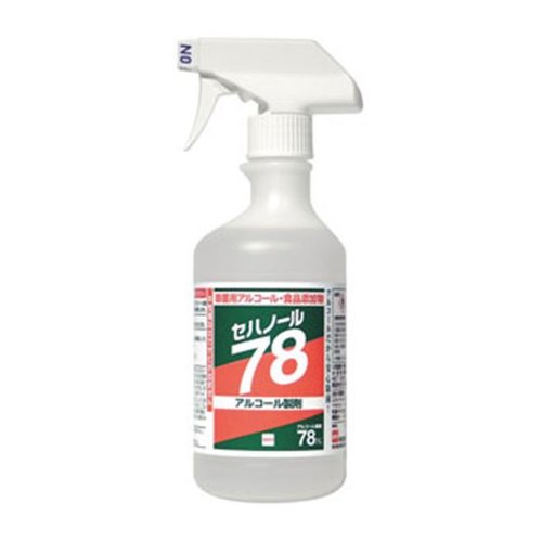 アルコール製剤 セハノール78 500mLトリガー付 除菌用アルコール・食品添加物 セハージャパン画像
