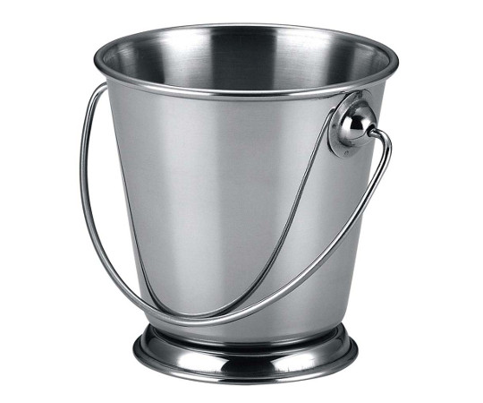 KM　ミニ　ステンレス　バケツ　12cmKT121012（つる付）画像