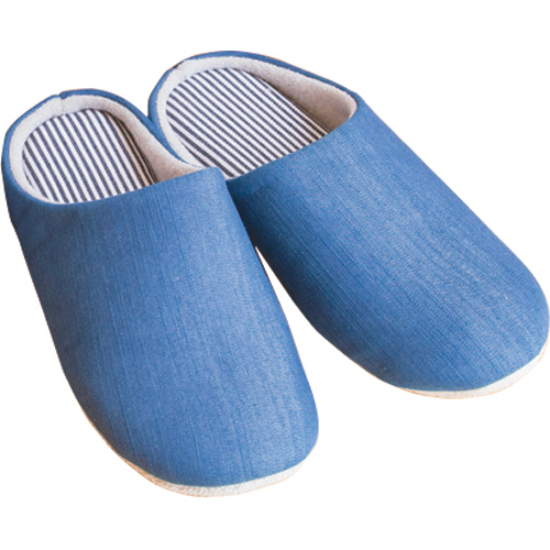 おそうじｽﾘｯﾊﾟﾃﾞﾆﾑ ﾌﾞﾙｰ 1足