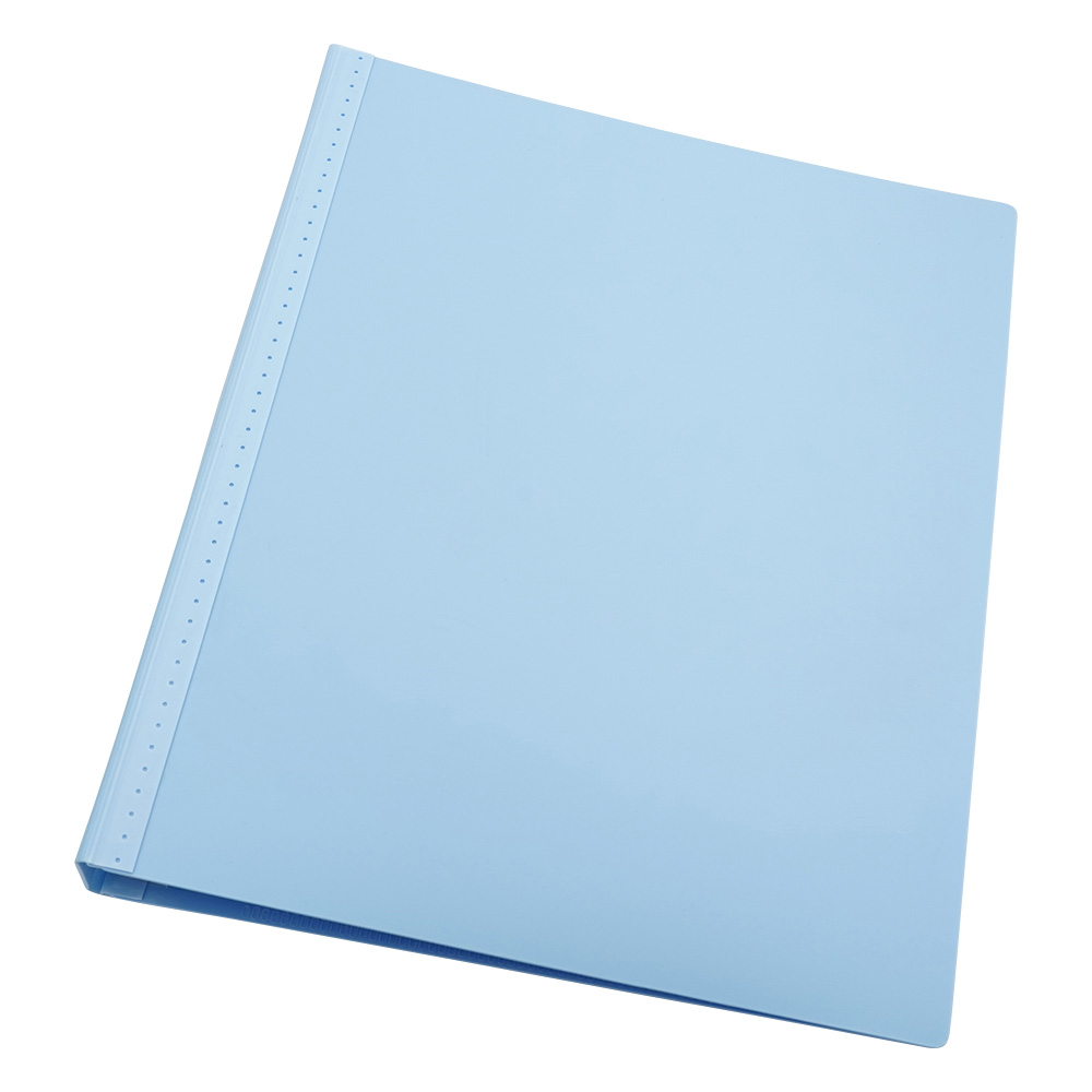 メディカルサポートブック A4・4穴 背幅31mm ブルー