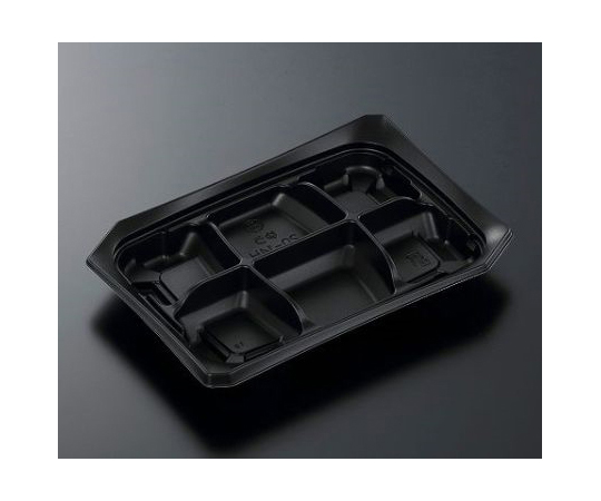 惣菜容器 CTゆう 20-14H BK 身 1000枚画像