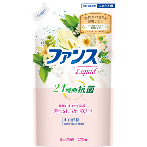 ﾌｧﾝｽ ﾘｷｯﾄﾞ 衣料用液体洗剤 詰替用 720g 1個画像