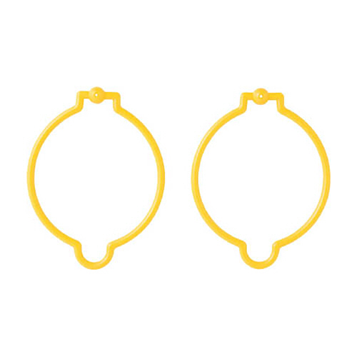 ｺｰﾝﾘﾝｸﾞ 黄 1ﾊﾟｯｸ(2個)画像