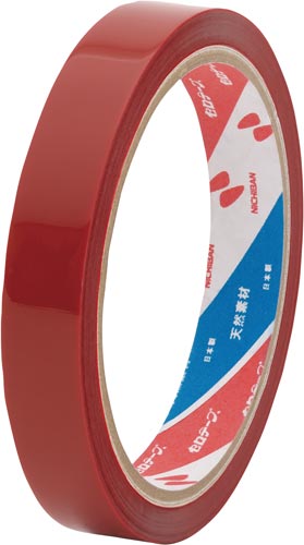 着色セロテープ赤１５ｍｍ×３５ｍ１０巻画像