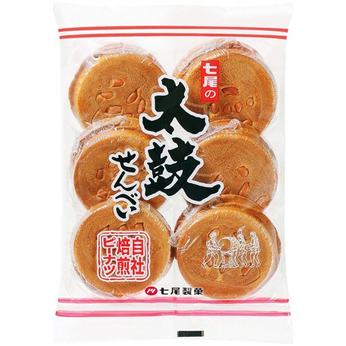 太鼓せんべい 1ｾｯﾄ(120枚:12枚×10ﾊﾟｯｸ)画像