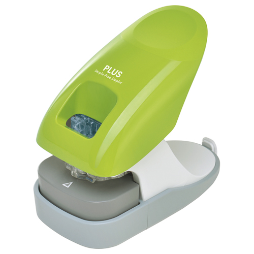 針なしﾎｯﾁｷｽ ﾍﾟｰﾊﾟｰｸﾘﾝﾁ 12枚とじ ｸﾞﾘｰﾝ 1個