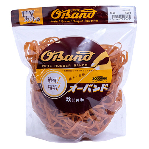 ｵｰﾊﾞﾝﾄﾞ #315 内径76mm 500g入 透明袋 1袋画像