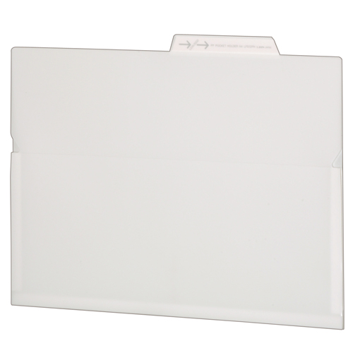 PPﾎﾟｹｯﾄﾎﾙﾀﾞｰ A4 ﾎﾜｲﾄ ﾏﾁ付 1ｾｯﾄ(5冊)画像