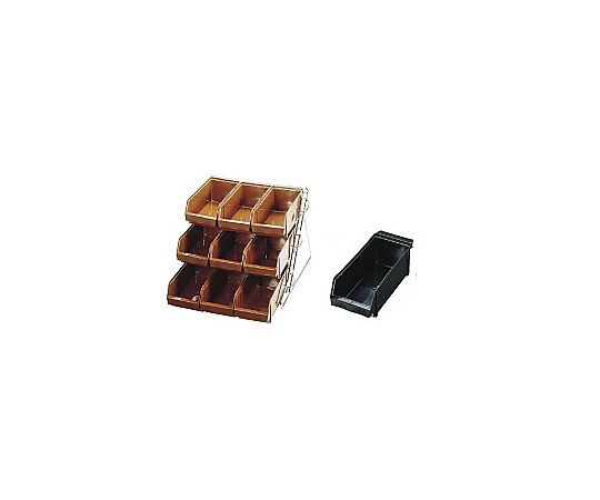 SAスタンダード オーガナイザー 3段3列(9ヶ入)ブラック画像