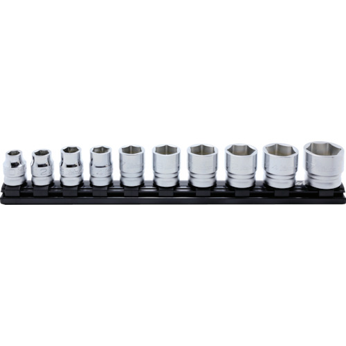 12.7mm差込 Z-EAL6角ｿｹｯﾄﾚｰﾙ 10点ｾｯﾄ 1ｾｯﾄ画像