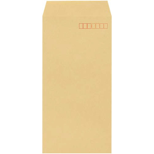 厚手クラフト封筒　長３　８５ｇ　５００枚画像