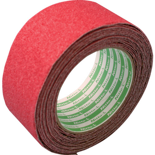 ﾉﾝｽﾘｯﾌﾟﾃｰﾌﾟ 50mm×5m ﾚｯﾄﾞ 1巻画像