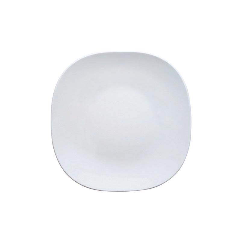 メラミン食器 カフェプレートセレクション 26cmスクウェアプレート SS-10 白(W) 台和画像