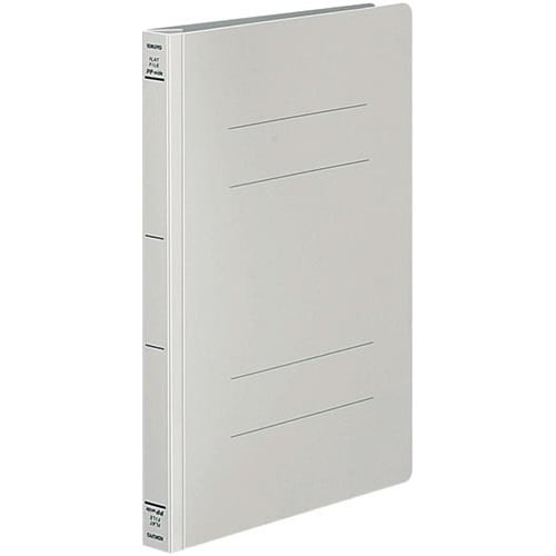フラットファイル＜ＰＰワイド＞　Ａ４縦　灰　１０冊画像