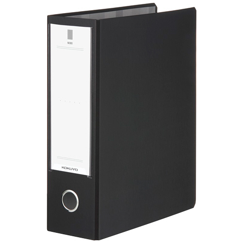 ﾁｭｰﾌﾞﾌｧｲﾙ(NEOS) A4ﾀﾃ 800枚収容 80mmとじ 背幅95mm ﾌﾞﾗｯｸ 1冊画像