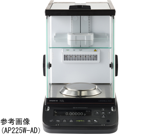 分析天びん　可動式風防内部プレート搭載　ひょう量220g画像