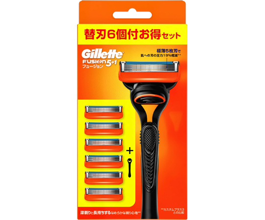 フュージョンマニュアル5Bホルダー付 替刃6個付 24個入画像
