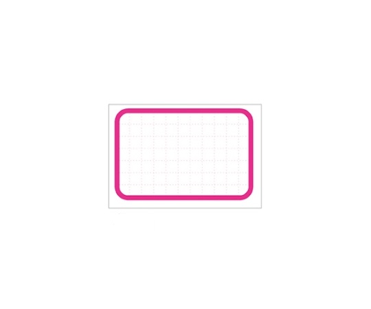 【50枚】抜型ショーカード アミ目入り ピンク 小画像