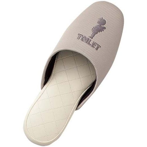 モノトーン　エンゼルスリッパ　グレー　５足入画像