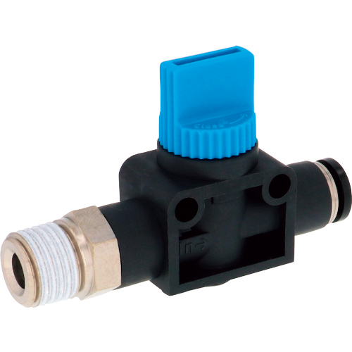 ﾊﾝﾄﾞﾊﾞﾙﾌﾞ ｽﾄﾚｰﾄB2方弁ﾁｭｰﾌﾞR1/4出力6 1個画像