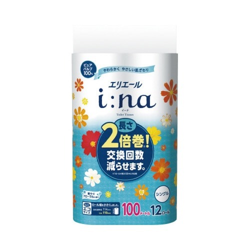 イーナトイレット　２倍巻１２Ｒ　シングル画像