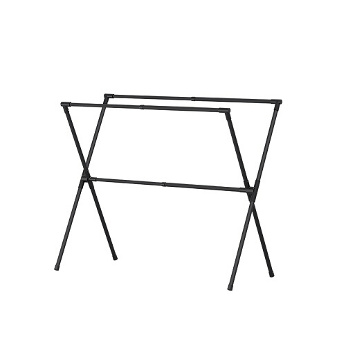 ﾎﾟｰﾘｯｼｭ 伸縮式布団2枚干しX型 ﾏｯﾄﾌﾞﾗｯｸ 1台画像