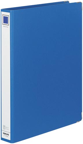 リングファイルボード表紙Ａ４縦２２０枚収納青１０冊