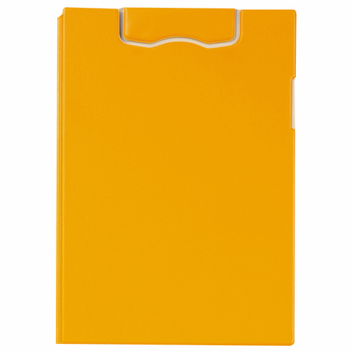 ﾏｸﾞﾈｯﾄﾎﾙﾀﾞｰ(ﾚｵｸﾞﾘｯﾌﾟ) 2つ折り式 A4ﾀﾃ ｲｴﾛｰ 1枚画像