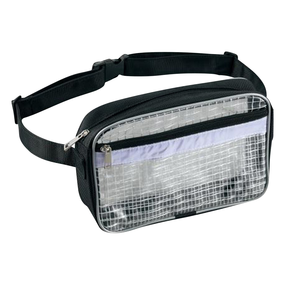 アズピュアPVCクリアバッグ　ウエストポーチ