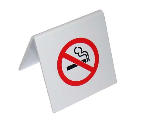 えいむ A型禁煙席 NO SMOKING SI-5 ホワイト 65×65画像