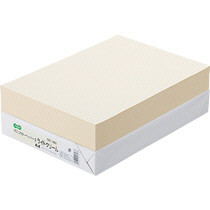 αｴｺｶﾗｰﾍﾟｰﾊﾟｰII A4 ﾗｲﾄｸﾘｰﾑ 1ｾｯﾄ(2500枚:500枚x5冊)画像